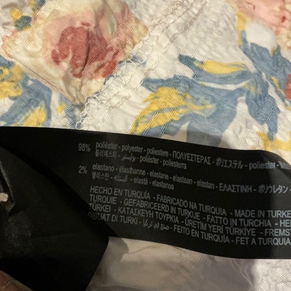 BNWT Zara The Sharon textured floral 3/4 sleeve dress 🧓🏼MT - Picture 6 of 6